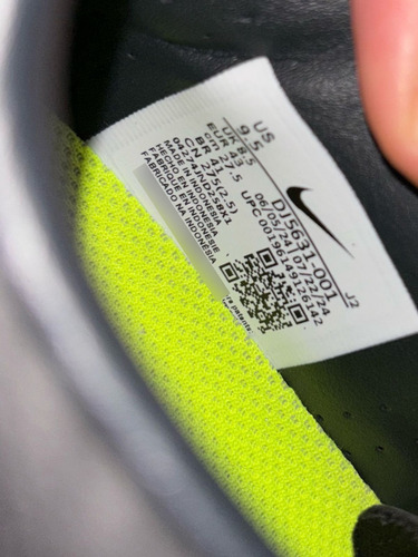 Botines Nike Mercurial Vapor Zoom Xv Academy Mg Negro - 9,5 (Usado)
