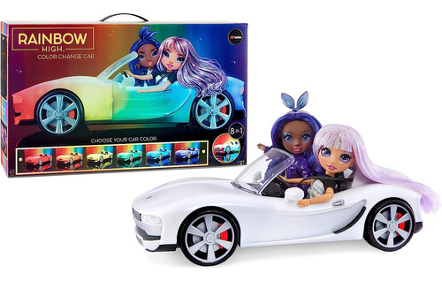 Rainbow High Color Change Car Vehicle Convertible, Iluminaci