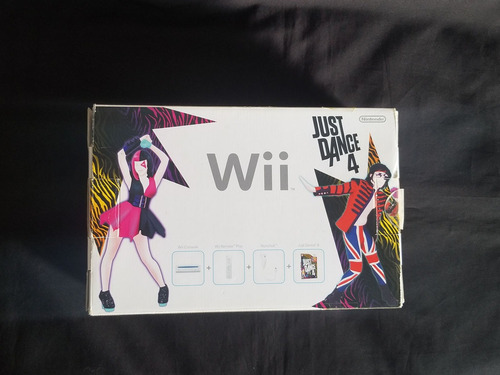 Consola Wii Blanco Con Caja + Just Dance 4