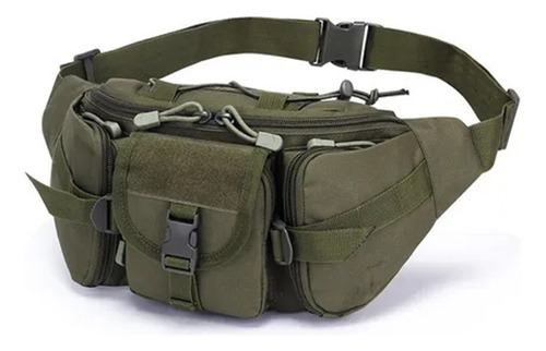 Riñonera Táctica Militar Impermeable, Bolsa De Cintura Depor