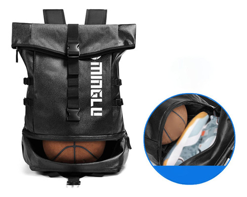Mochila De Baloncesto Con Compartimento For Zapatos De
