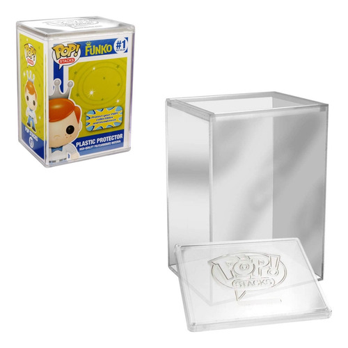 Stack Protector Acrílico De Funkos De 4 Pulgadas Original