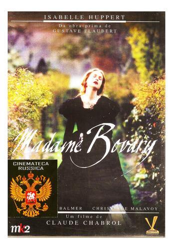 Dvd Madame Bovary, De Chabrol, Com Isabelle Huppert 1991 +