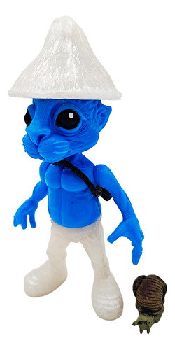 Smurf Cat Tralalero Tralala Tung Sahur Figura Brainrot