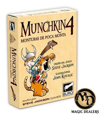 Munchkin 4 Monturas De Poca Monta - Magicdealers