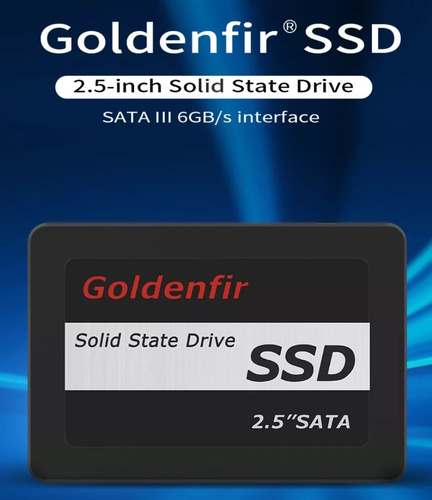 Disco Sólido Interno Goldenfir 500gb T650 Sata3 6gbs 2.5 Pol