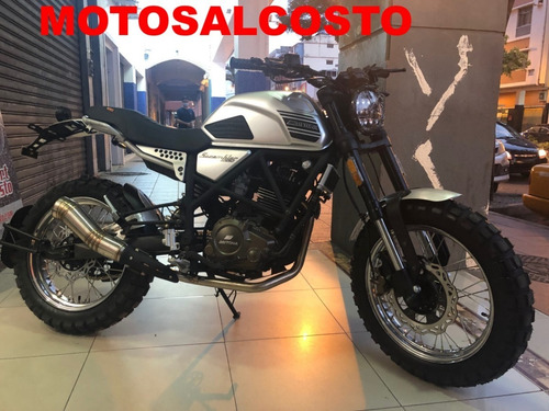 Imagen 1 de 5 de Moto Daytona Scrambler 250cc Radiador Aceite Y Barra Inverti
