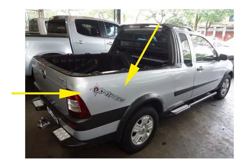 Adventure Fiat Strada Adhesivos Laterales De Caja