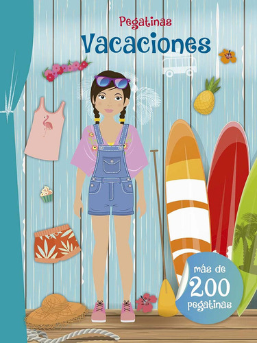 Pegatinas - Vacaciones, de Varios autores. Editorial PICARONA, tapa blanda en español