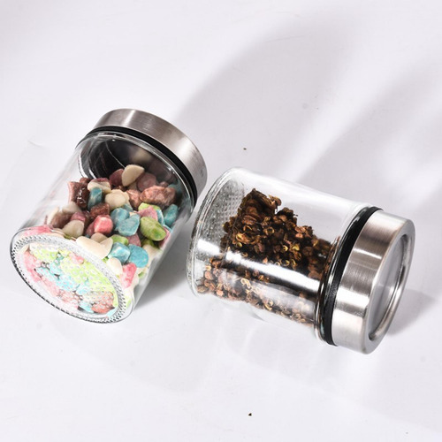 Botella De Condimento Con Cuchara, Recipiente Para