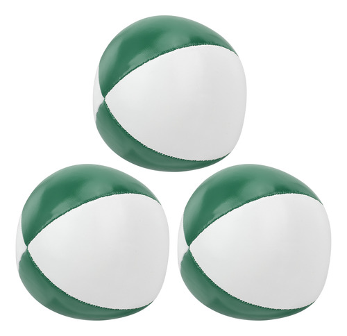 Bolas De Malabarismo Para Prática, 3 Peças De Couro Pu, Laze