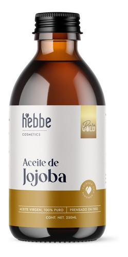 Imagen 1 de 9 de Aceite De Jojoba Puro (prensado En Frio) 250 Ml