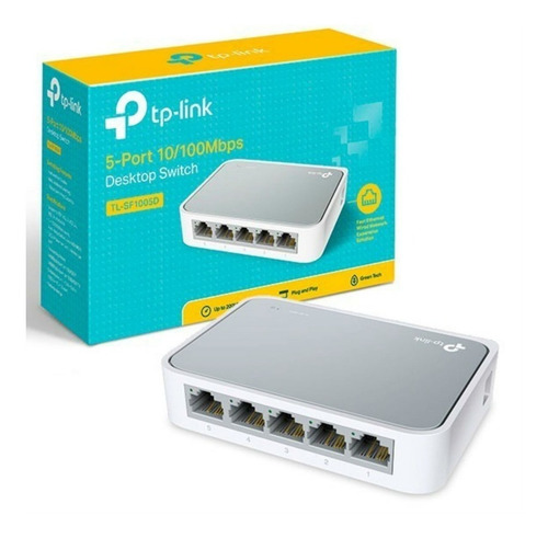 Imagen 1 de 2 de Switch 5 Puertos Tp-link