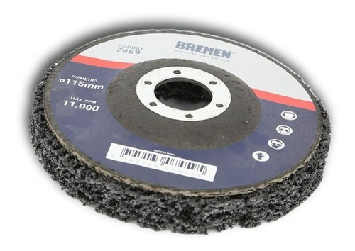 Disco Chaupint Bremen 115 Mm Pulir Fibra Abrasivo Gruesa