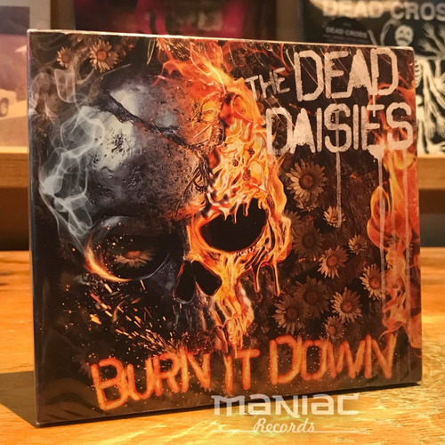 The Dead Daisies Burn It Down Cd John Corabi Doug Aldrich