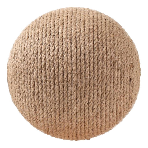 Pelota Rascadora De Gato De Cuerda De Sisal Para Solo Pelota