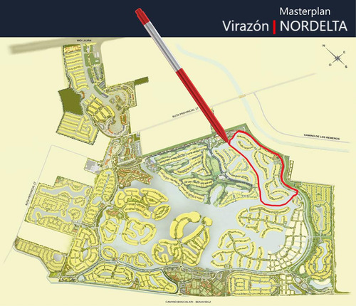 Lote En Venta En El Barrio Virazón, Nordelta, Tigre