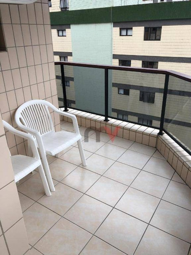 Apartamento À Venda, 105 M² Por R$ 350.000,00 - Vila Guilhermina - Praia Grande/sp - Ap1098