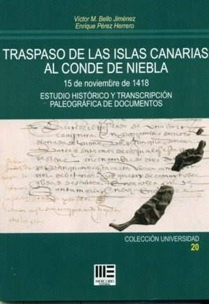 Libro Traspaso De Las Islas Canarias Al Conde De Niebla -...