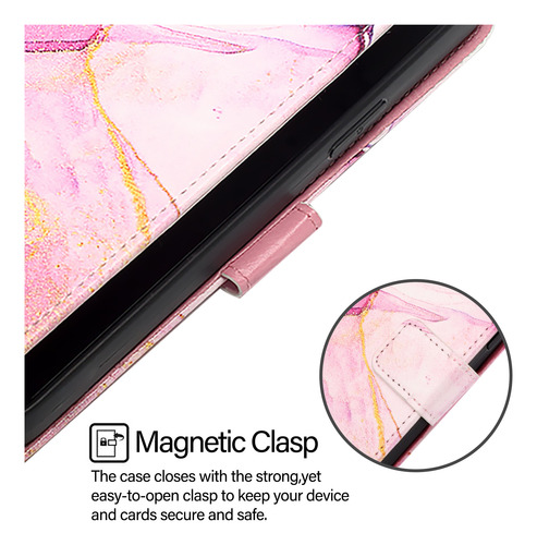 Funda Para Oneplus Oneplus Serie 9, Cierre Magnético, Mármol, Pie De Apoyo, Orificio Para Cordón, A Prueba De Golpes