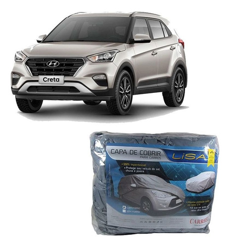 Capa Protetora Hyundai Creta Forrada Impermeável (g297)