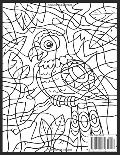 Easy Paint By Number For Senior, De Tulip Publishing, Royal. Editorial Independently Published, Tapa Pasta Blanda, Edición 1 En Inglés, 2021