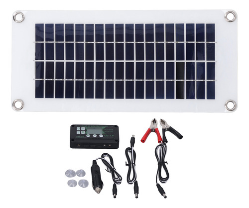 Kit De Controlador De Panel Solar De 10 W, Célula De Silicio