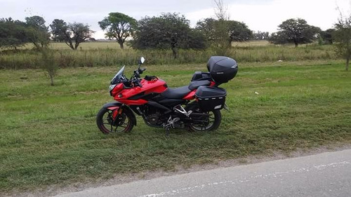 Soporte Baul Lateral Bajaj Rouser Ns/as Marca Hp (jgo.)