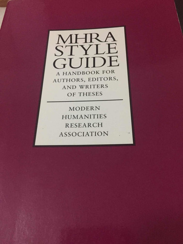 Mhra Style Guise