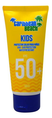 Bloqueador Solar (c.beach) Niños Fps 50+ Crema Tubo C/ 60 G.
