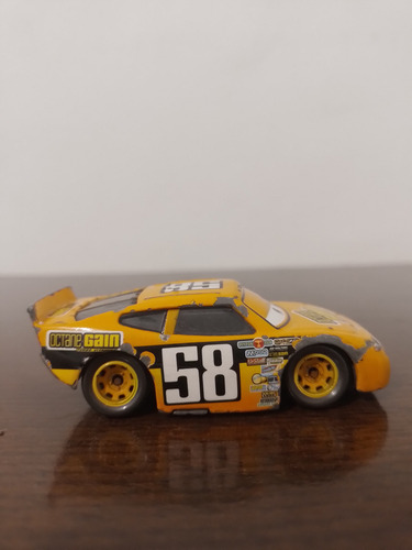 Disney Pixar Cars Mattel Billy Oilchanger Original Usado Naranja (Usado)