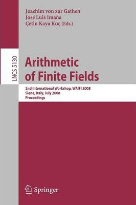 Libro Arithmetic Of Finite Fields : Second International ...