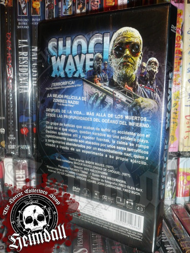 Dvd Shock Waves Esp Horror Terror Gore Zombies Living Dead