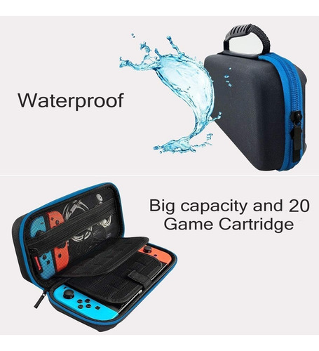 Imagen 3 de 7 de Kit De Protección Para Nintendo Switch 16 En 1