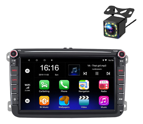 2+32g Estéreo Android Gps Bora Tiguan Golf Jetta Mk6 Vw