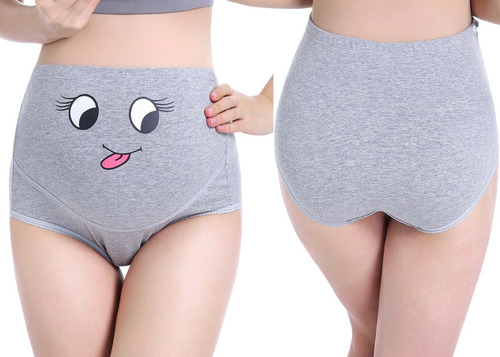 . 6pz Pantaleta Embarazo Algodon Calzon Maternidad Tela