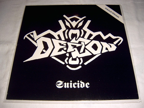 Lp Defcon - Suicide 1st 1990 Ger Thrash Metal Excelente