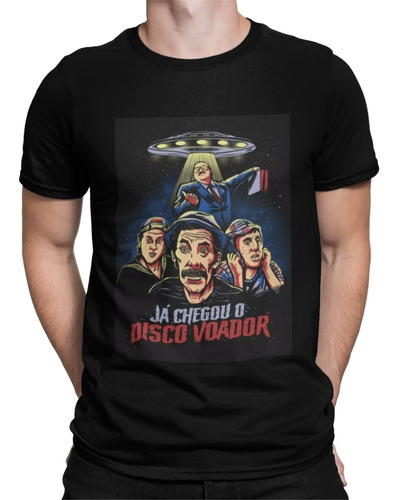 Camisa Camiseta Serie Chaves Tumblr Ja Chegou O Disco Voador