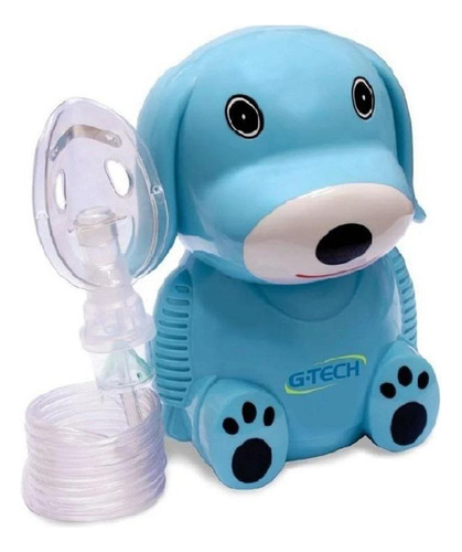 Nebulizador/inalador Compressor Infantil Azul Nebdog Gtech