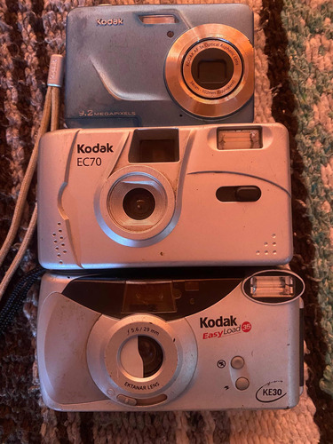 Cámaras Kodak 3 Piezas