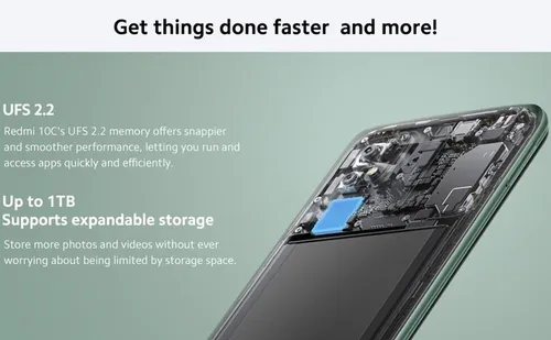 Xiaomi Redmi 10c 220333qag 3gb 64gb Dual Sim Duos