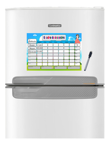 Quadro De Regras E Incentivos Tarefas Infantil Imã Geladeira