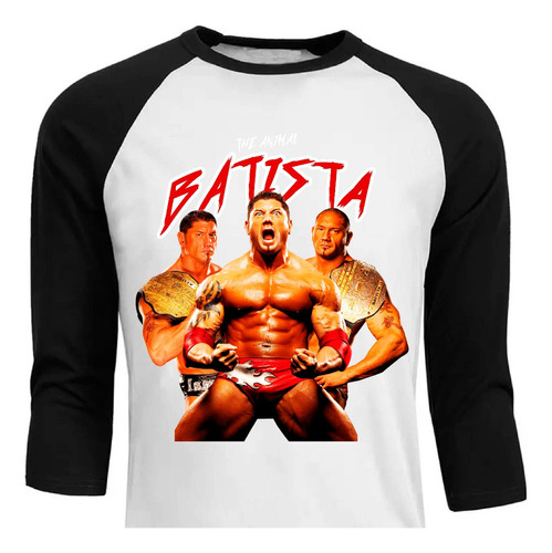 Wwe - Lucha Libre - Raglan - Polera (2)