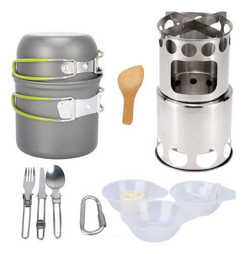 1 Juego De Utensilios De Cocina Portátiles Para Estufa De Le
