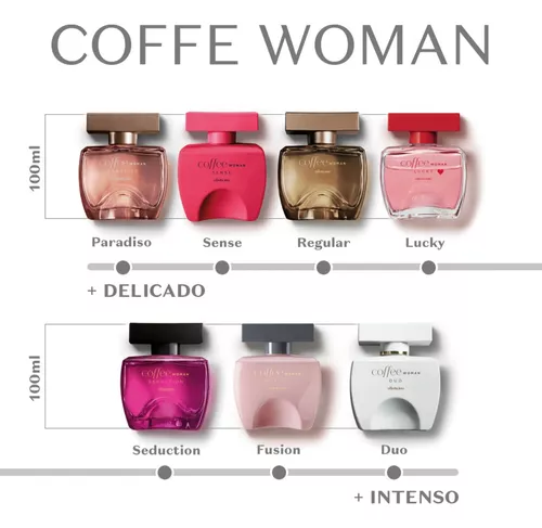 O Boticário Coffee Woman Seduction Deo-colônia 100ml para feminino