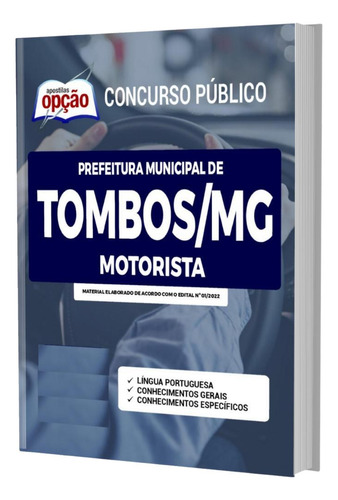 Apostila Prefeitura Tombos Mg - Motorista