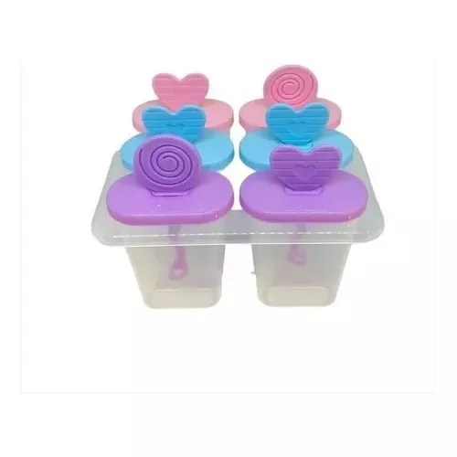 Molde De Silicona Para Helado Palito Freezer Grande Paleta