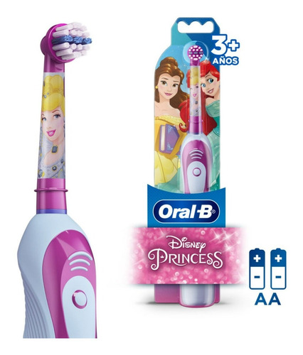 Imagen 1 de 5 de Cepillo De Dientes Electrico A Pilas Oral-b Disney Princess 