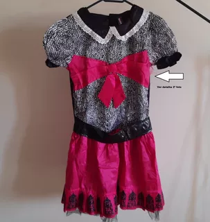 Fantasia Monster High Vestido Infantil Usado