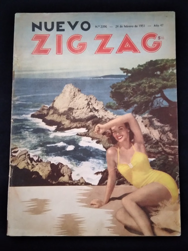 Revista Zig Zag N° 2396 24 De Febrero De 1961. J 